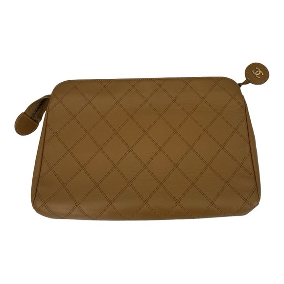 Chanel Vintage Quilted Lambskin clutch-Project - Picture 14 of 16